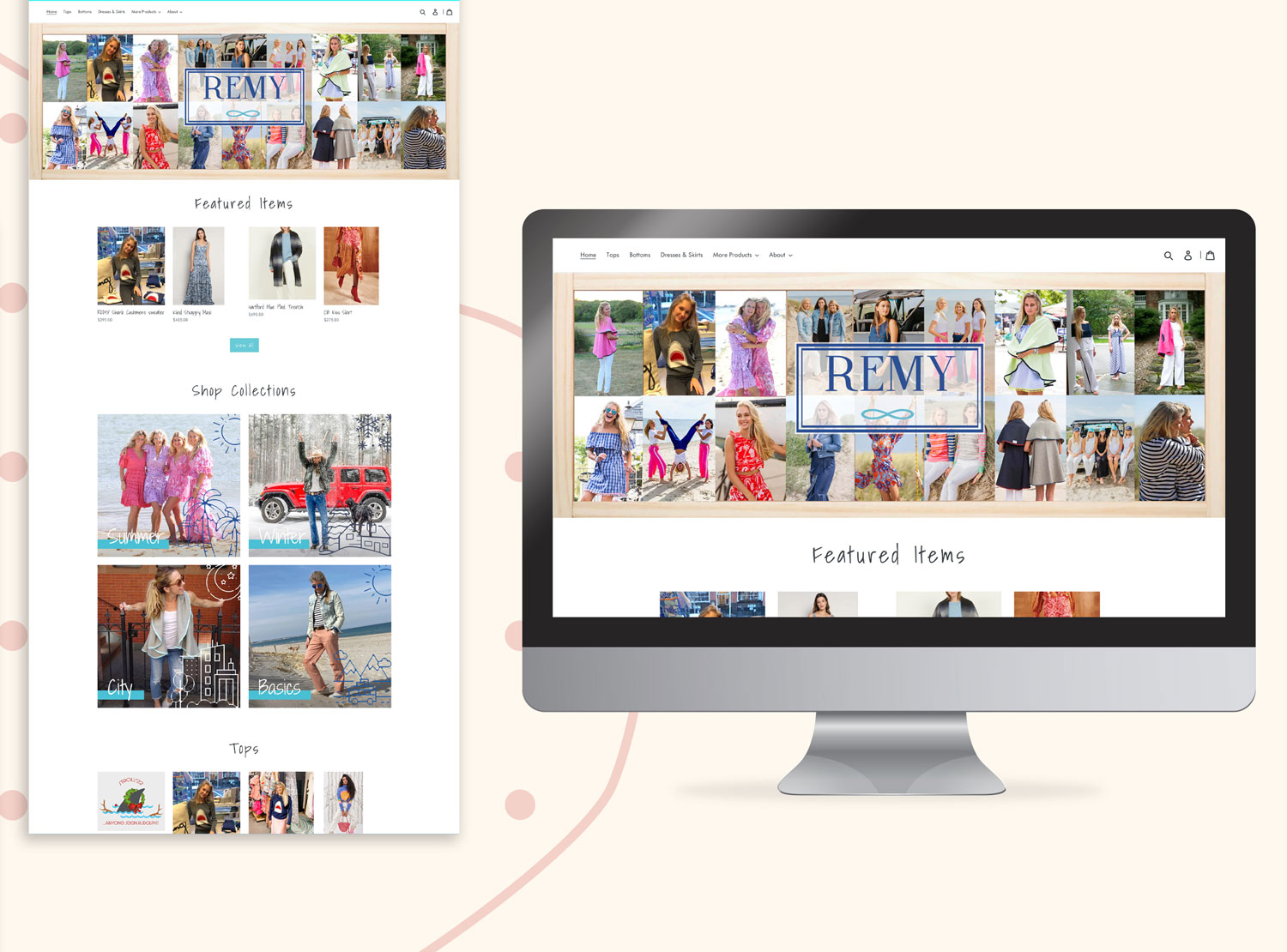 remy creations web design & development